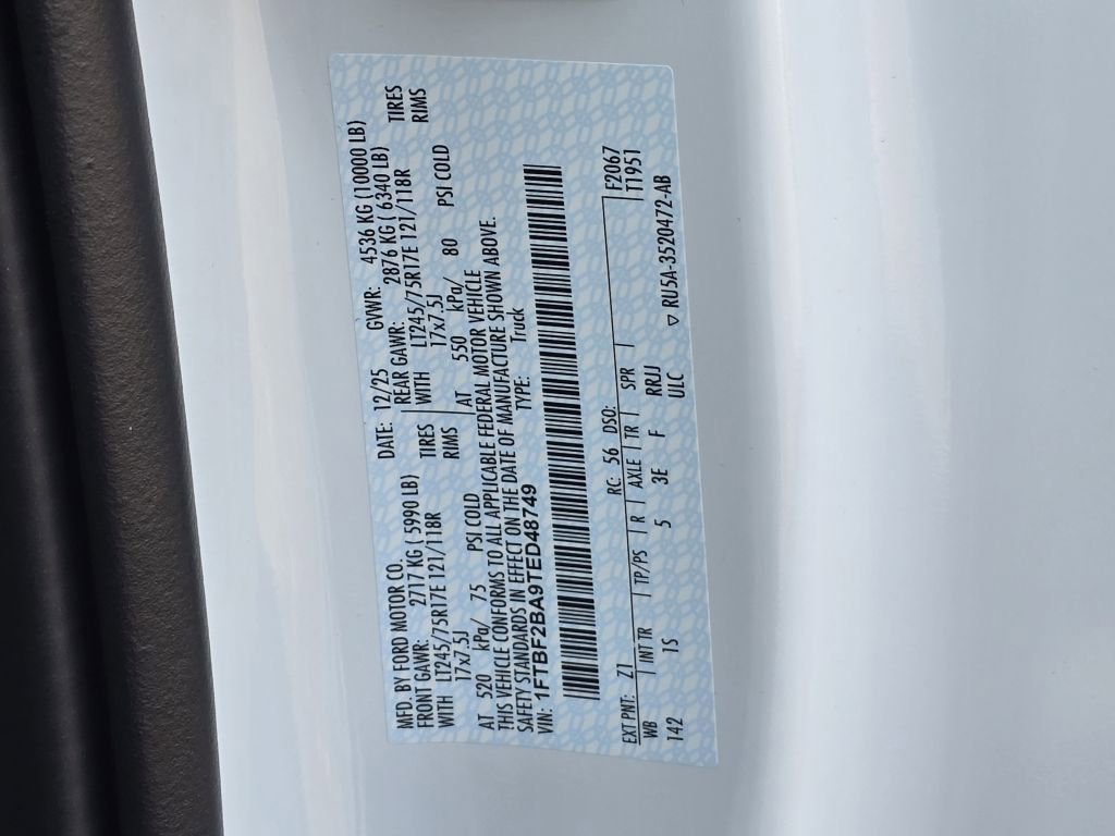 New 2026 Oxford White Ford XL image 32