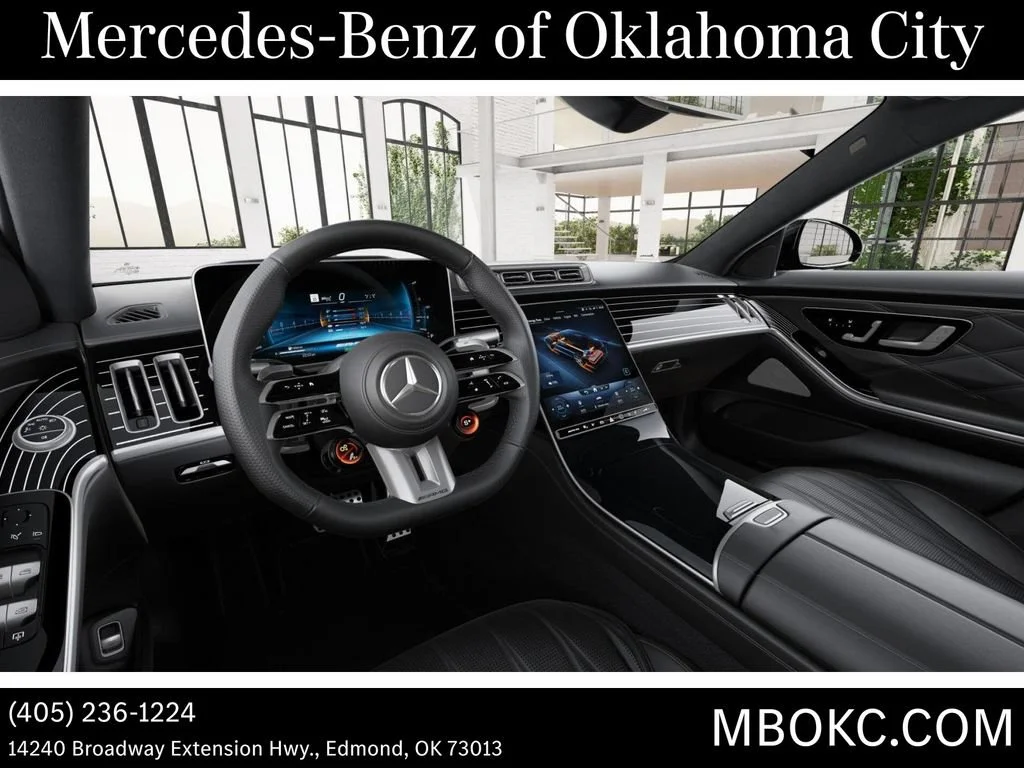 New 2026 Obsidian Black Metallic Mercedes-Benz AMG® S 63 E 4MATIC® Sedan image 47