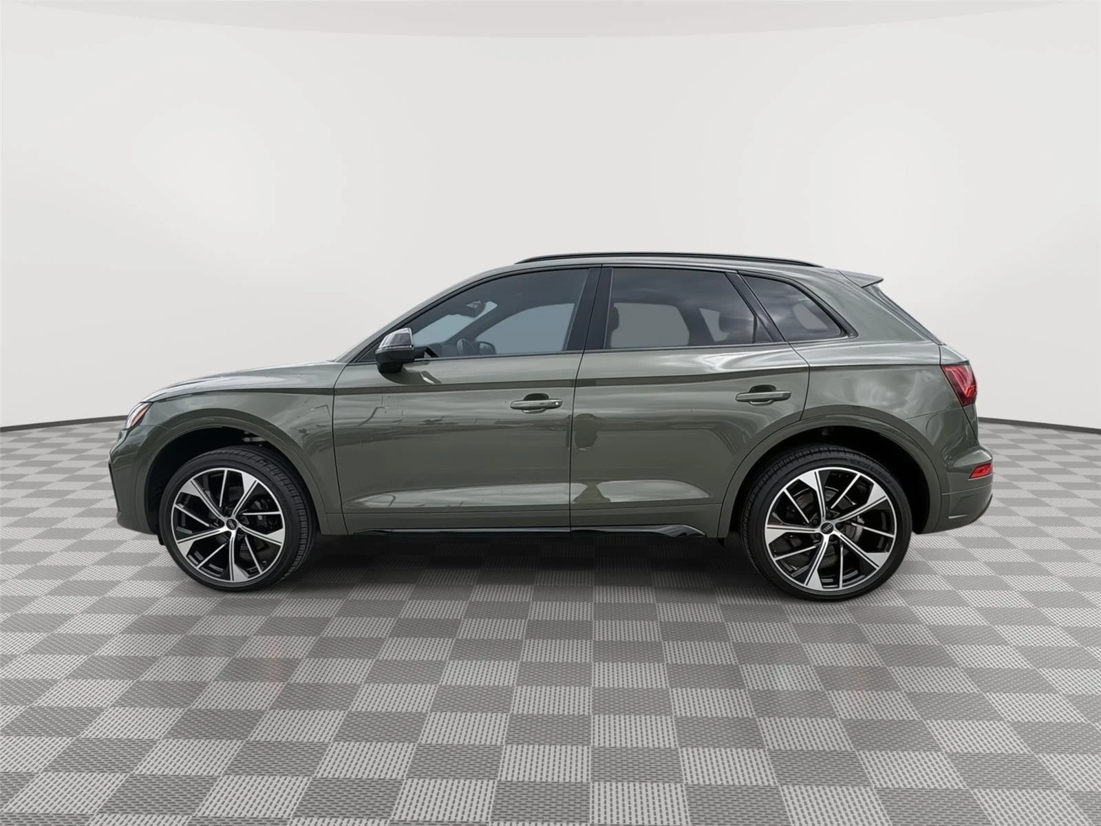 Used 2023 District Green Metallic Audi Premium Plus image 2