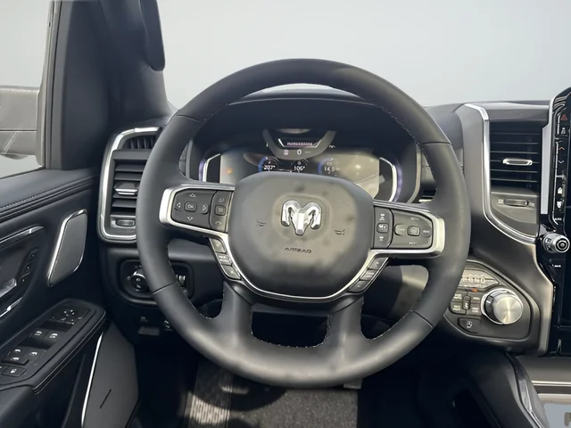 New 2026 Ivory White Tri-Coat Pearl-Coat Exterior Paint RAM Laramie image 16