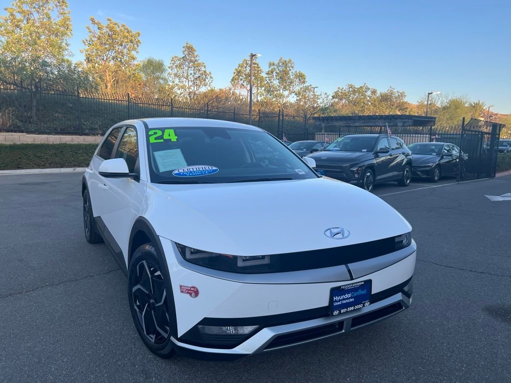 Certified 2024 Hyundai IONIQ 5 SEL with VIN KM8KN4DE2RU308585 for sale in Moreno Valley, CA