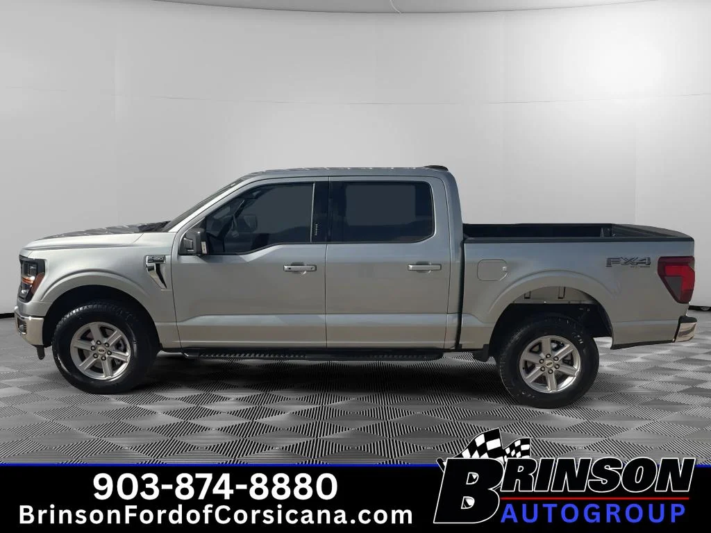 New 2026 Iconic Silver Metallic Ford XLT image 3