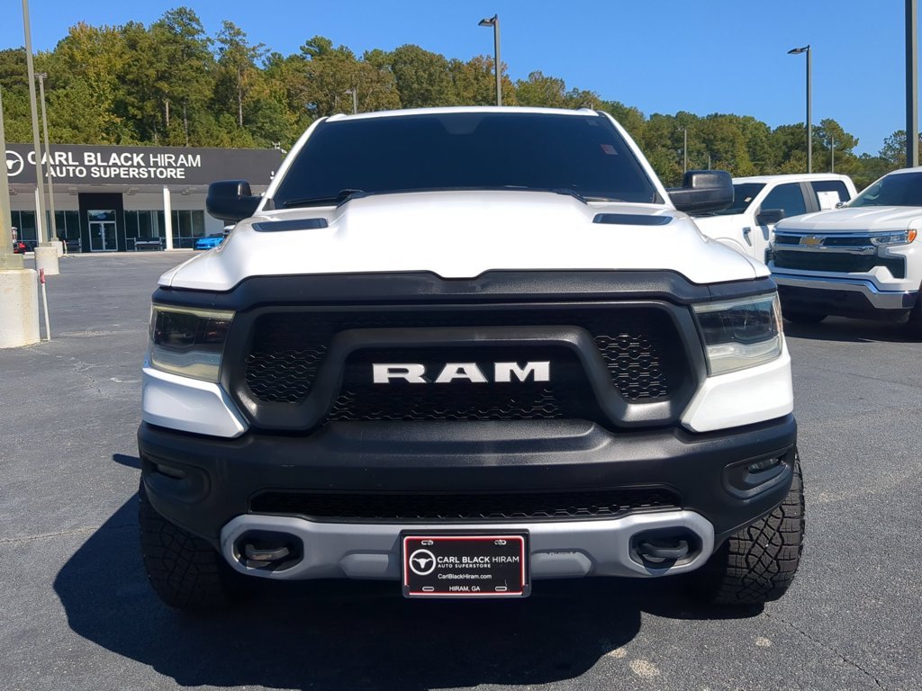 Used 2020 Bright White Clearcoat Ram Rebel image 2