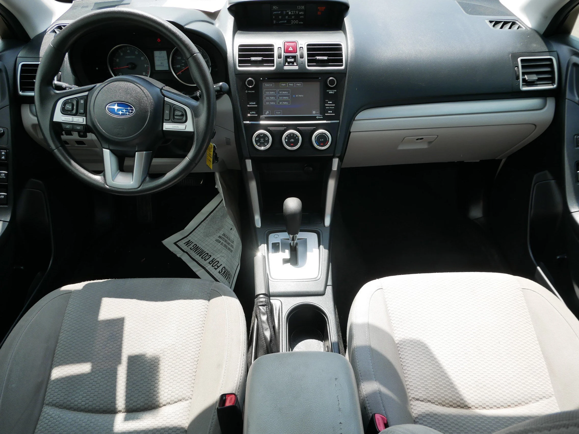 Used 2017 Crystal White Pearl Subaru 2.5I CVT image 10