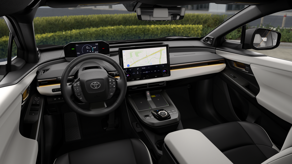 New 2026 Wind Chill Pearl with Midnight Black Metallic roof Toyota Limited image 19