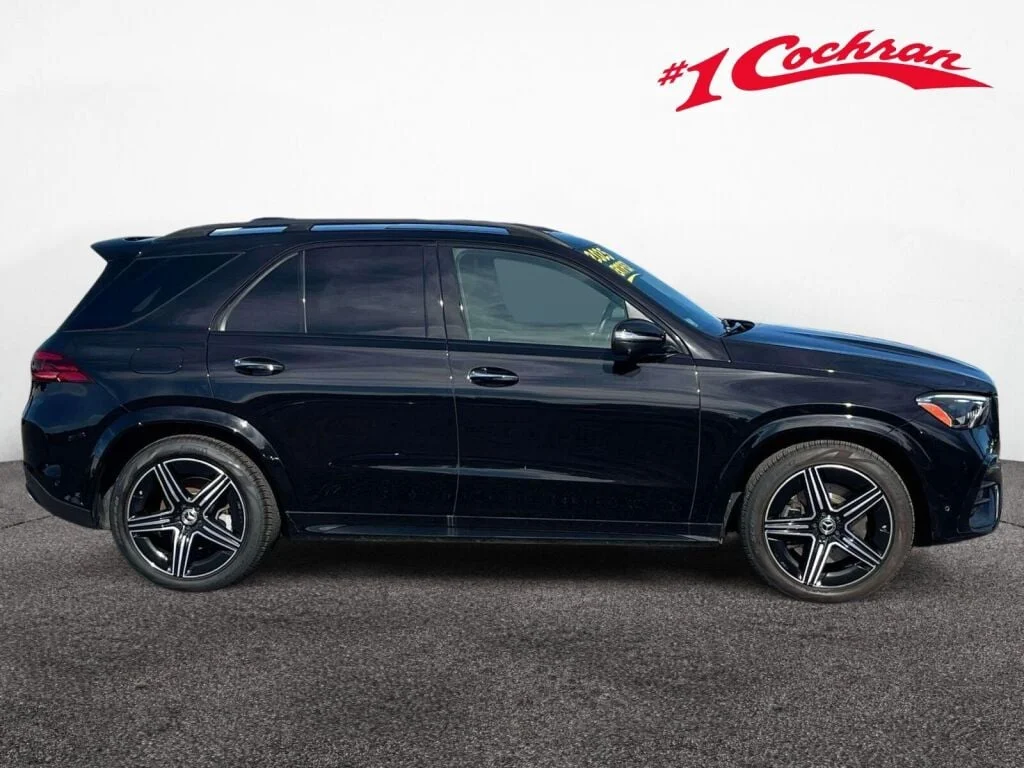 Used 2025 Obsidian Black Metallic Mercedes-Benz GLE 350 image 7