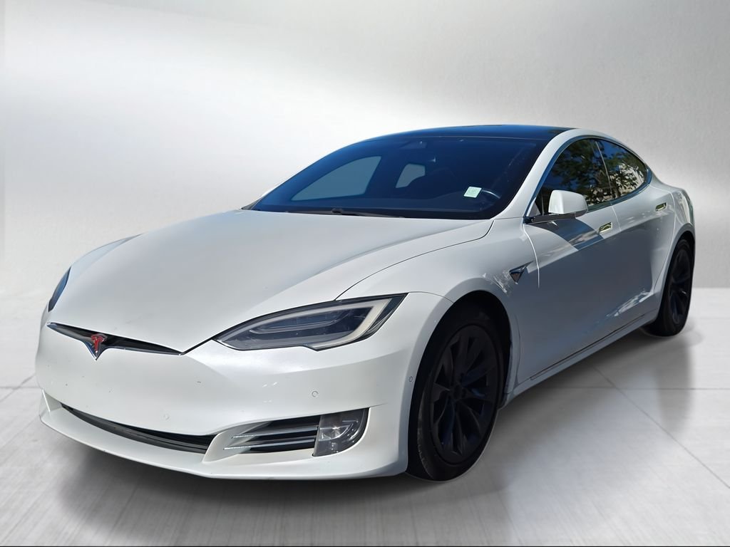 Used 2020 Pearl White Multi-Coat Tesla  image 7
