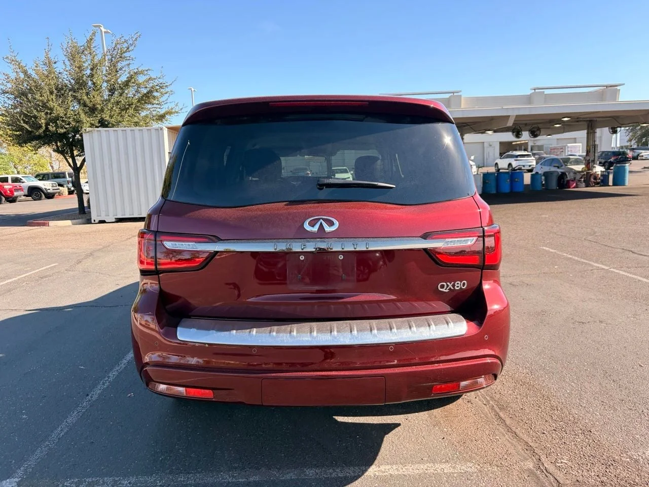 Used 2022 Coulis Red INFINITI Premium Select image 7