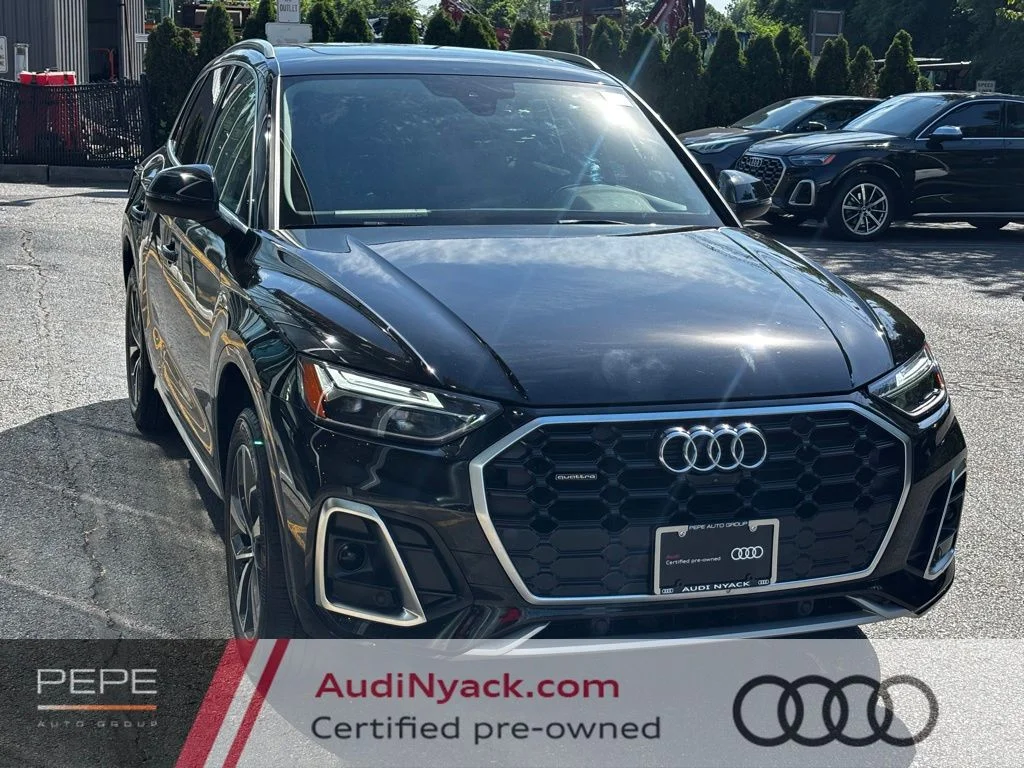 Certified Used 2023 Black Audi 45 S line Premium Plus image 3