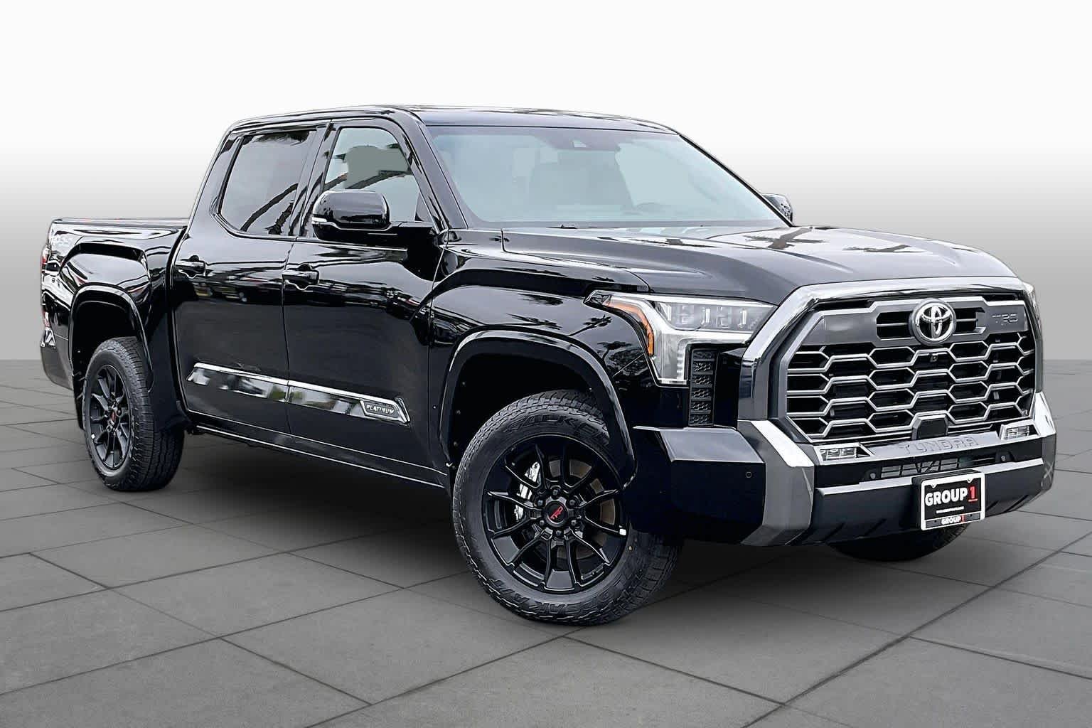 New 2026 Midnight Black Metallic Toyota Platinum image 2