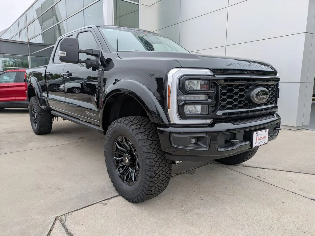New 2026 Agate Black Metallic Ford Lariat image 2