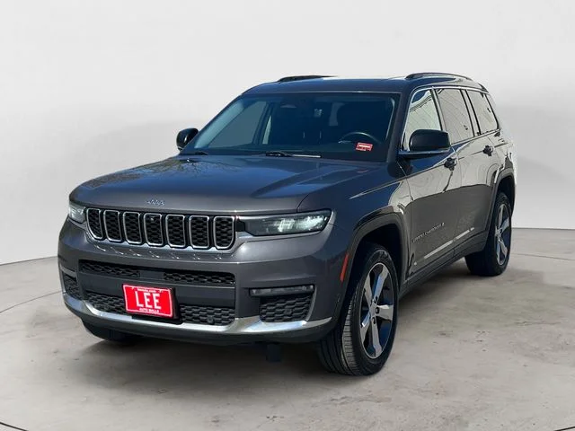 Used 2022 Baltic Gray Metallic Clearcoat Jeep Limited image 1