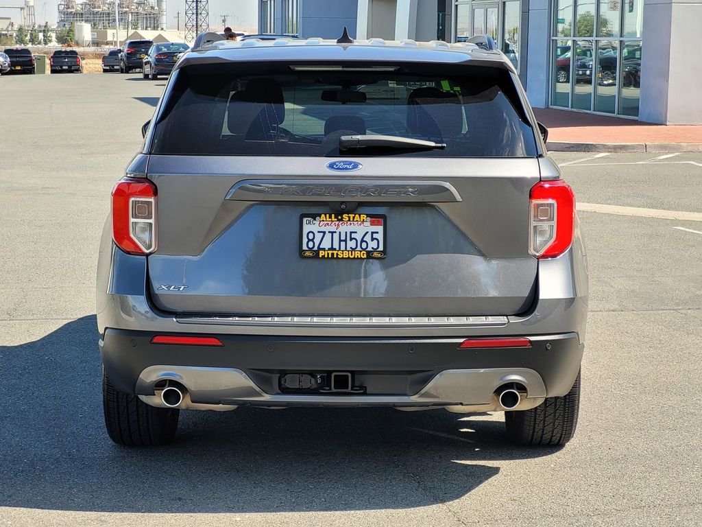 Certified Used 2021 Carbonized Gray Metallic Ford XLT image 5