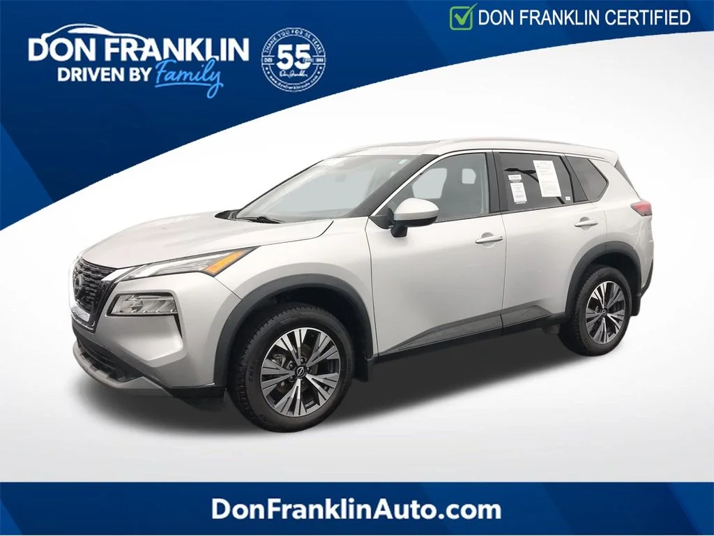 Used 2023 Silver Nissan SV image 1
