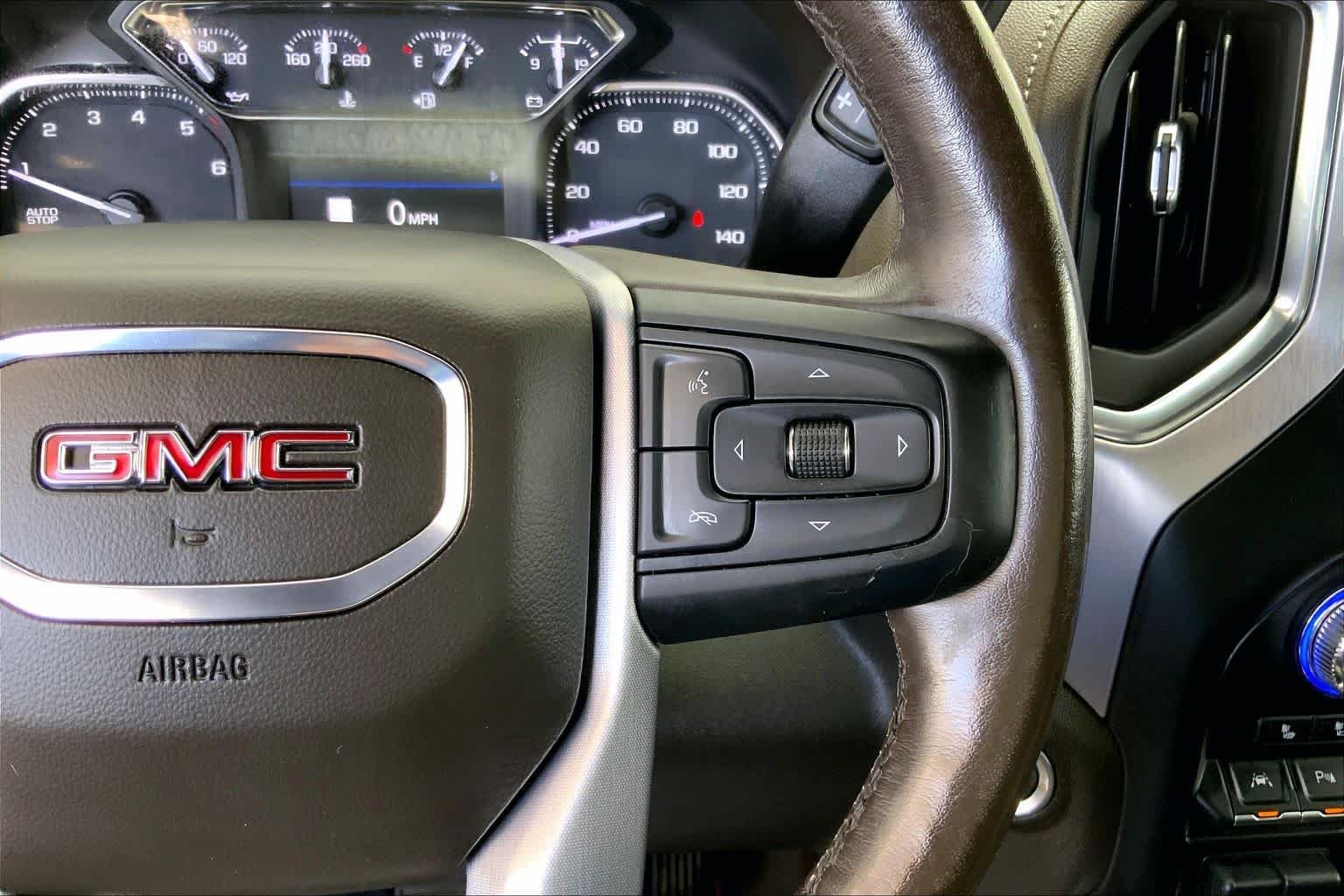 Used 2021 Satin Steel Metallic GMC SLT image 25