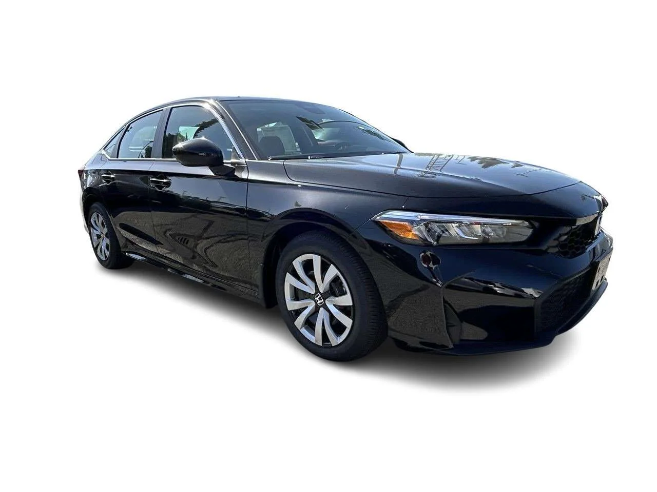 Used 2025 Crystal Black Pearl Honda LX CVT Sedan Certified Pre-Owned   No Accident   O image 17