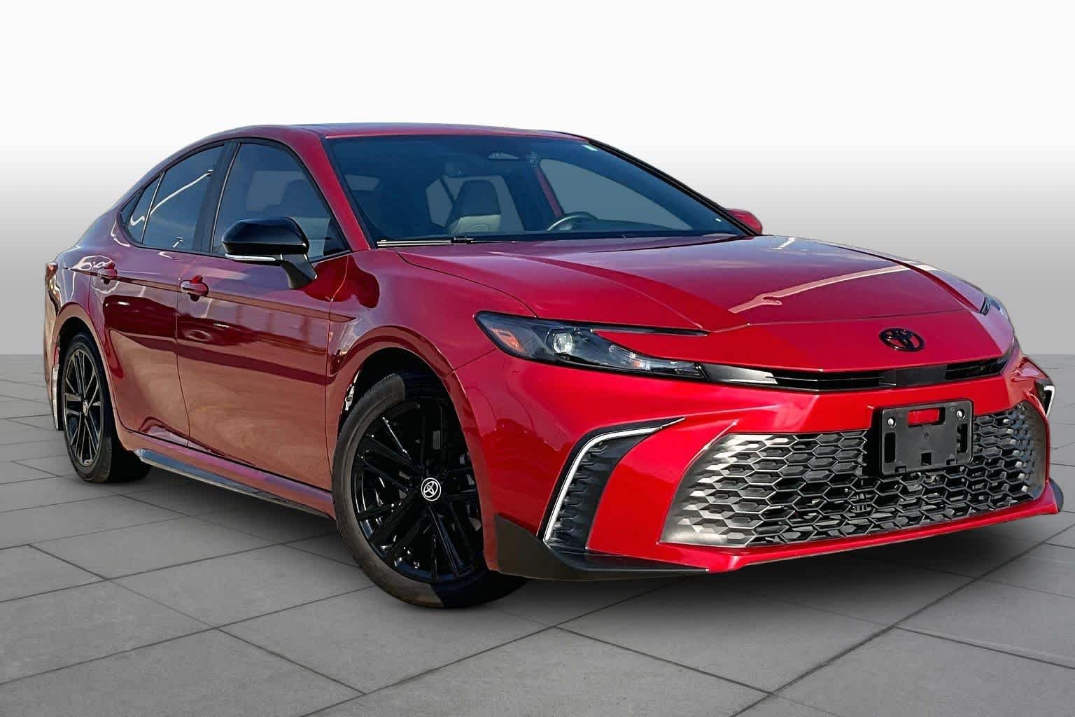 Used 2025 Supersonic Red Toyota SE image 3