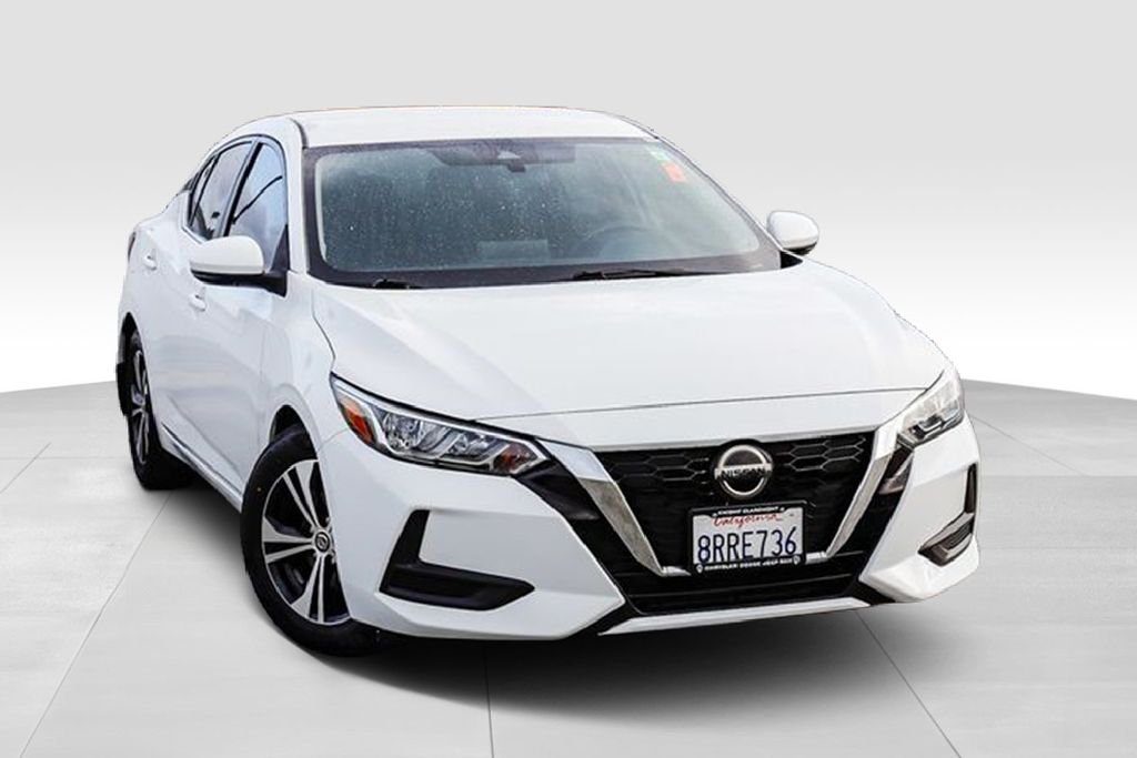 Used 2020 Nissan Sentra SV with VIN 3N1AB8CV6LY216355 for sale in Claremont, CA