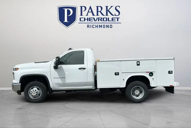 New 2025 Summit White Chevrolet Work Truck image 4
