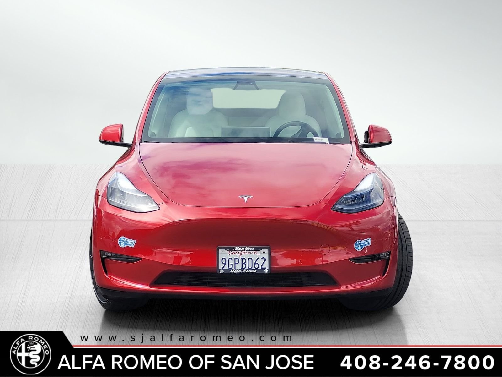 Used 2021 Tesla Model Y Performance with VIN 5YJYGDEF1MF215915 for sale in San Jose, CA