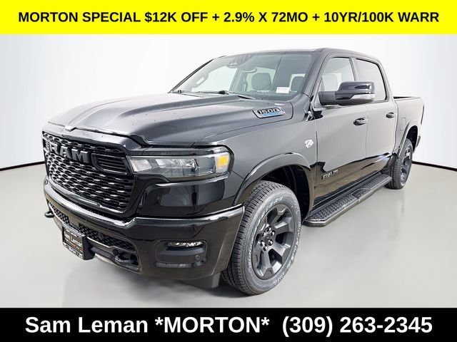 New 2026 Diamond Black Crystal Pearl-Coat Exterior Paint Ram Big Horn/Lone Star image 3