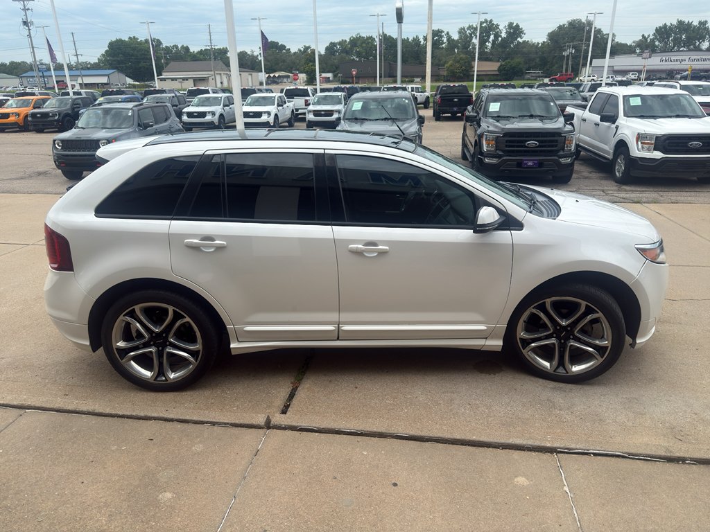 Used 2013 White Platinum Tri-Coat Metallic Ford Sport image 8