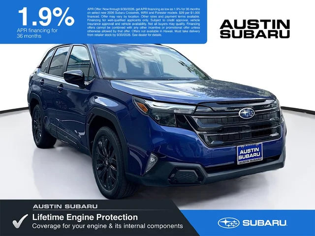 2026 Subaru Forester Sport Onyx Edition