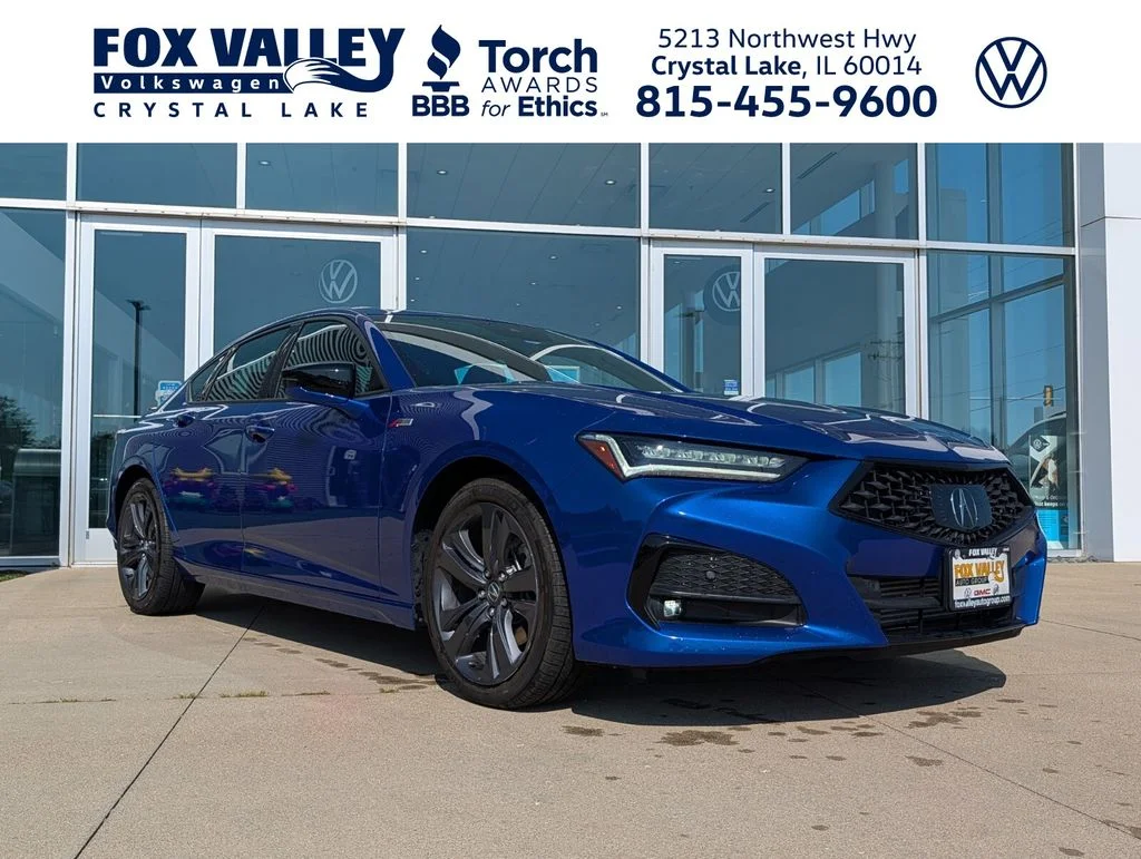 Used 2022 Blue Acura A-Spec Package image 1