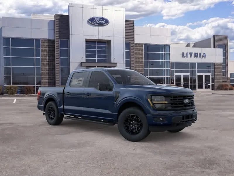 New 2026 Antimatter Blue Metallic Ford XLT image 7
