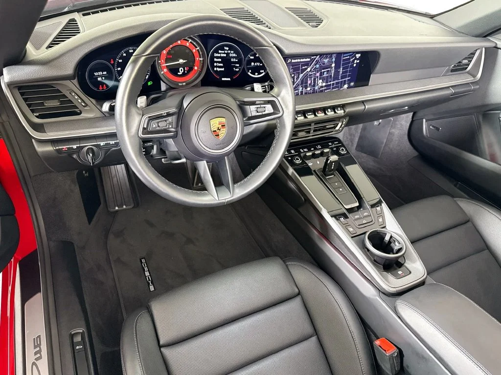 Used 2024 Red Porsche Carrera image 4