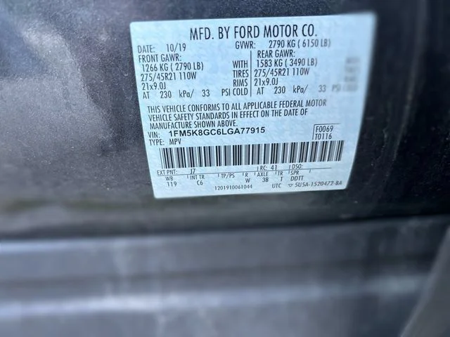 Used 2020 Gray Ford ST image 15