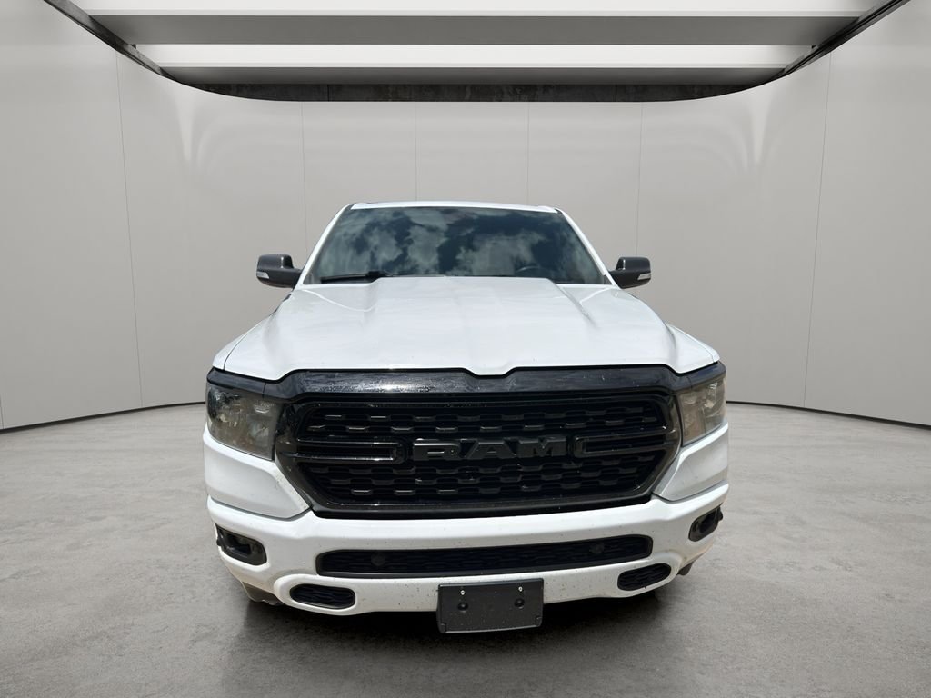 Used 2022 Bright White Clearcoat Ram Big Horn image 8