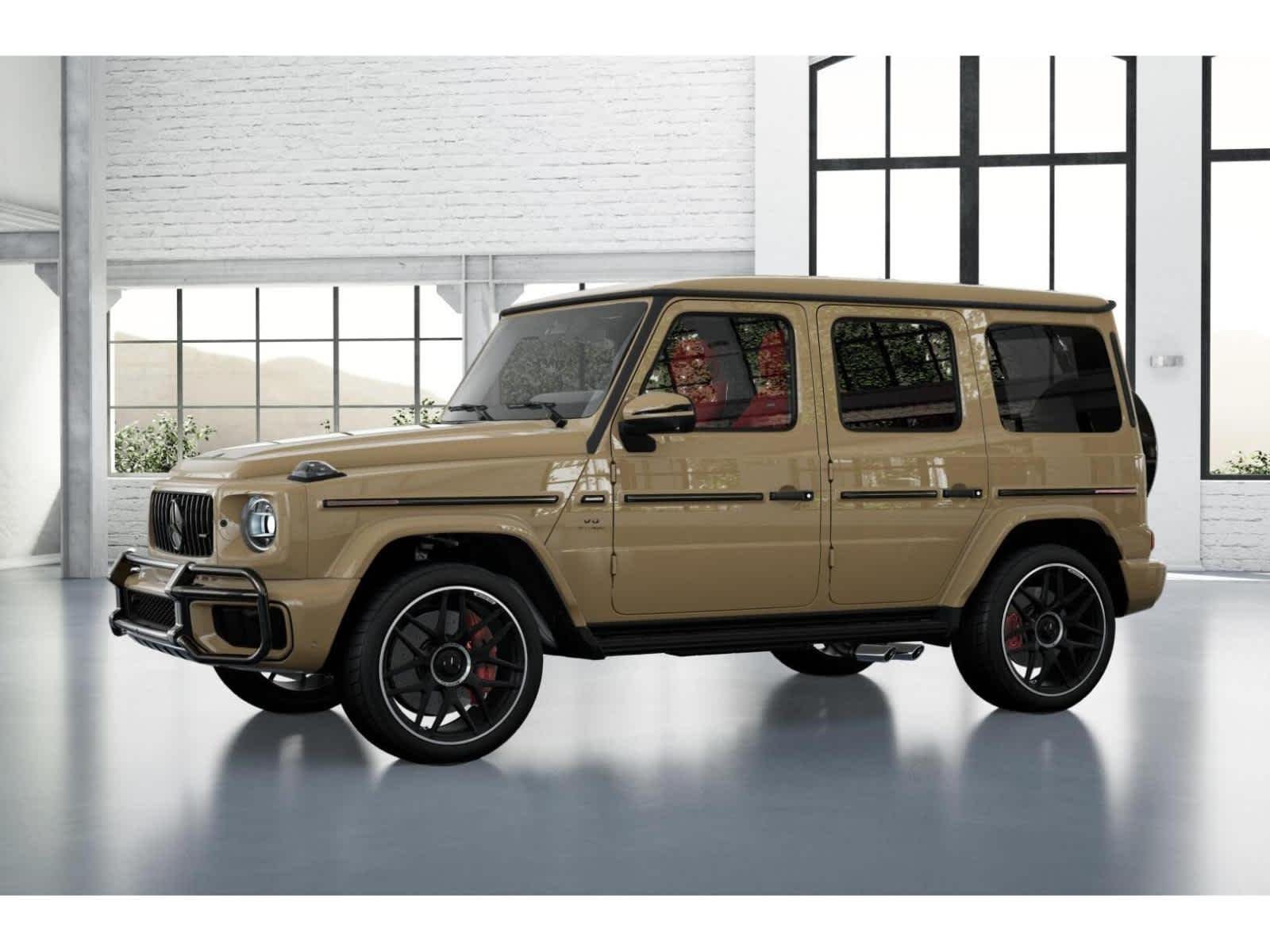 New 2027 MANUFAKTUR Desert Sand non-metallic Mercedes-Benz AMG® G 63 SUV image 36