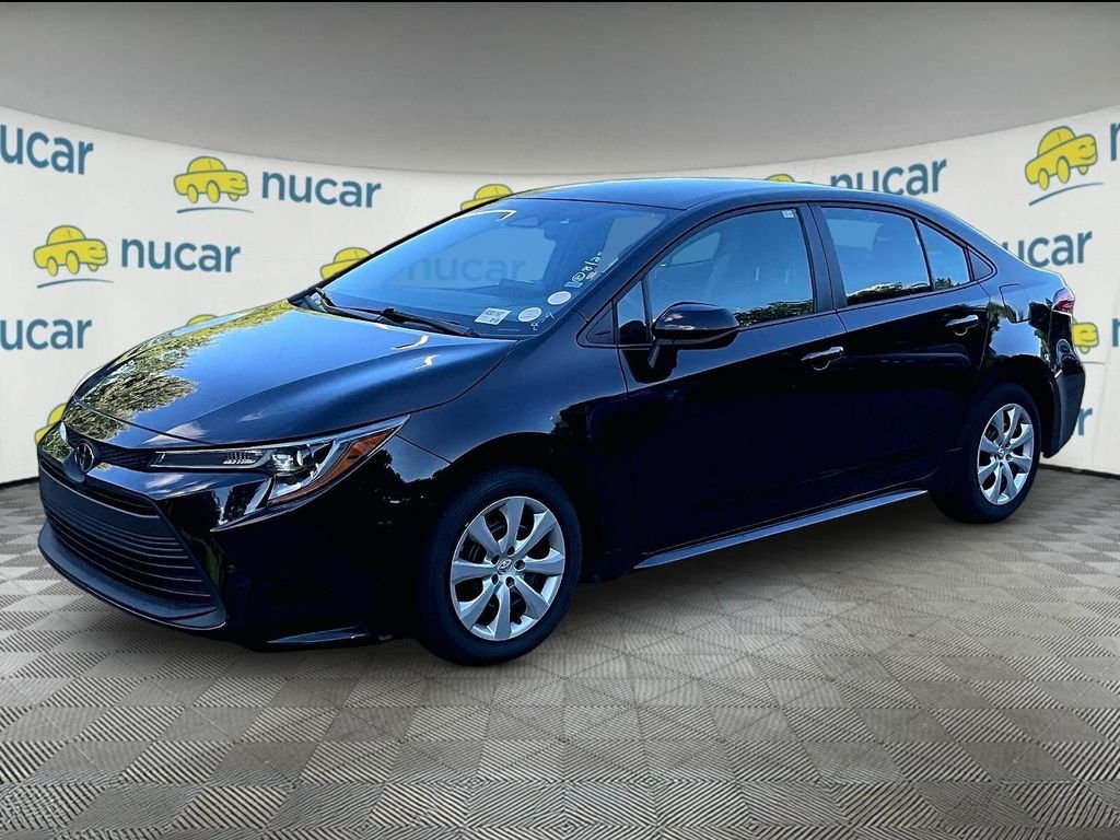Used 2025 Black Toyota LE image 3