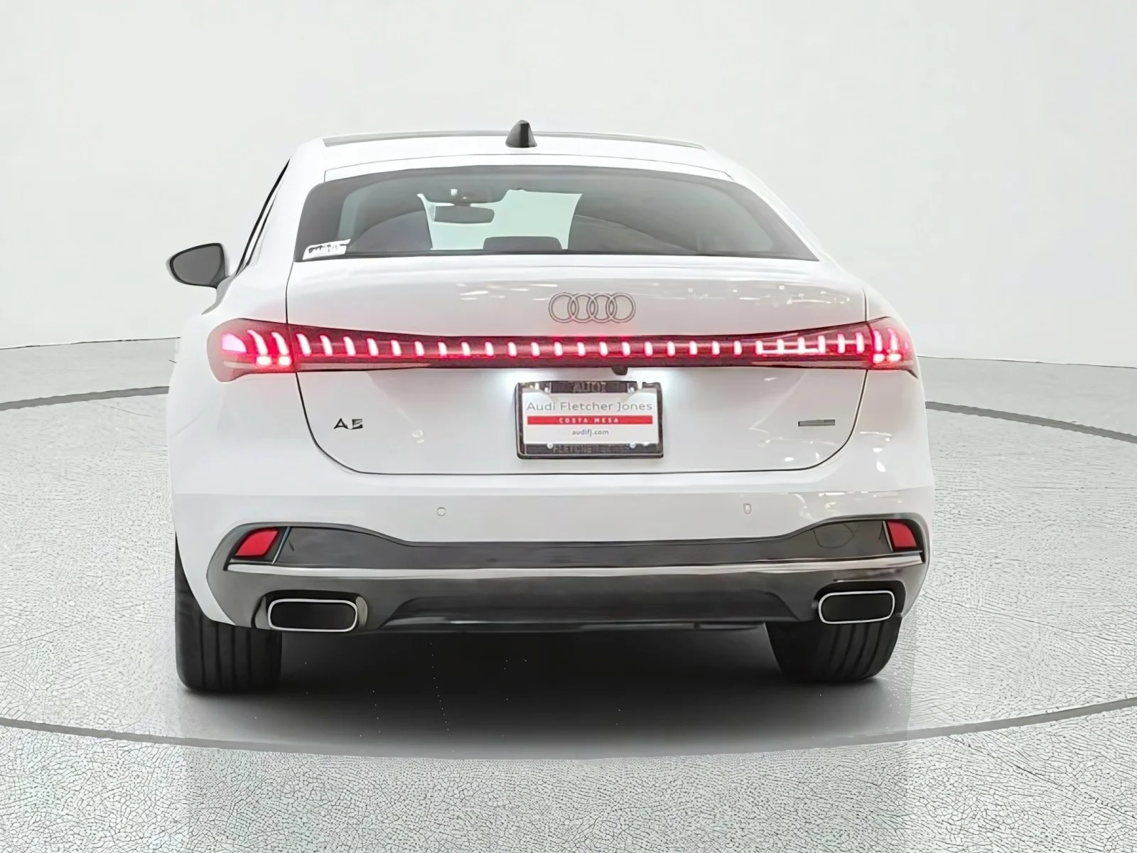 Used 2025 Glacier White Metallic Audi Premium Plus image 6