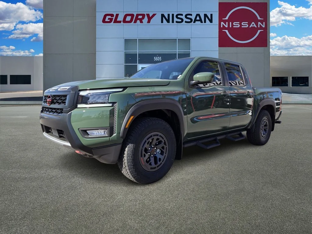 New 2026 Tactical Green Metallic Nissan Crew Cab PRO-X® image 1