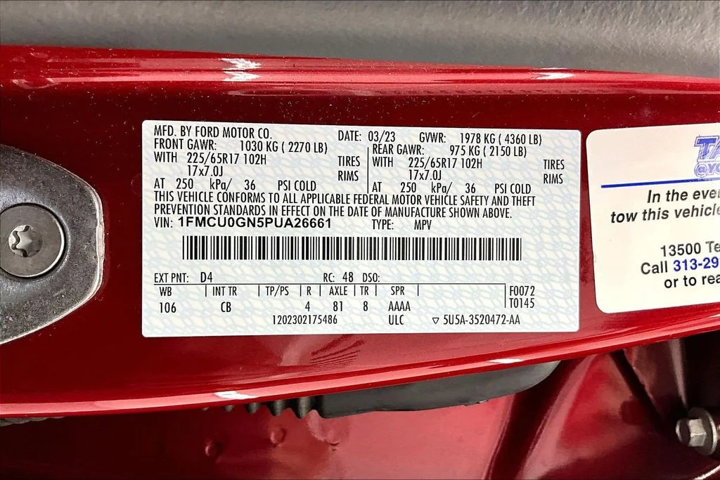 Certified Used 2023 Red Metallic Ford Active image 33