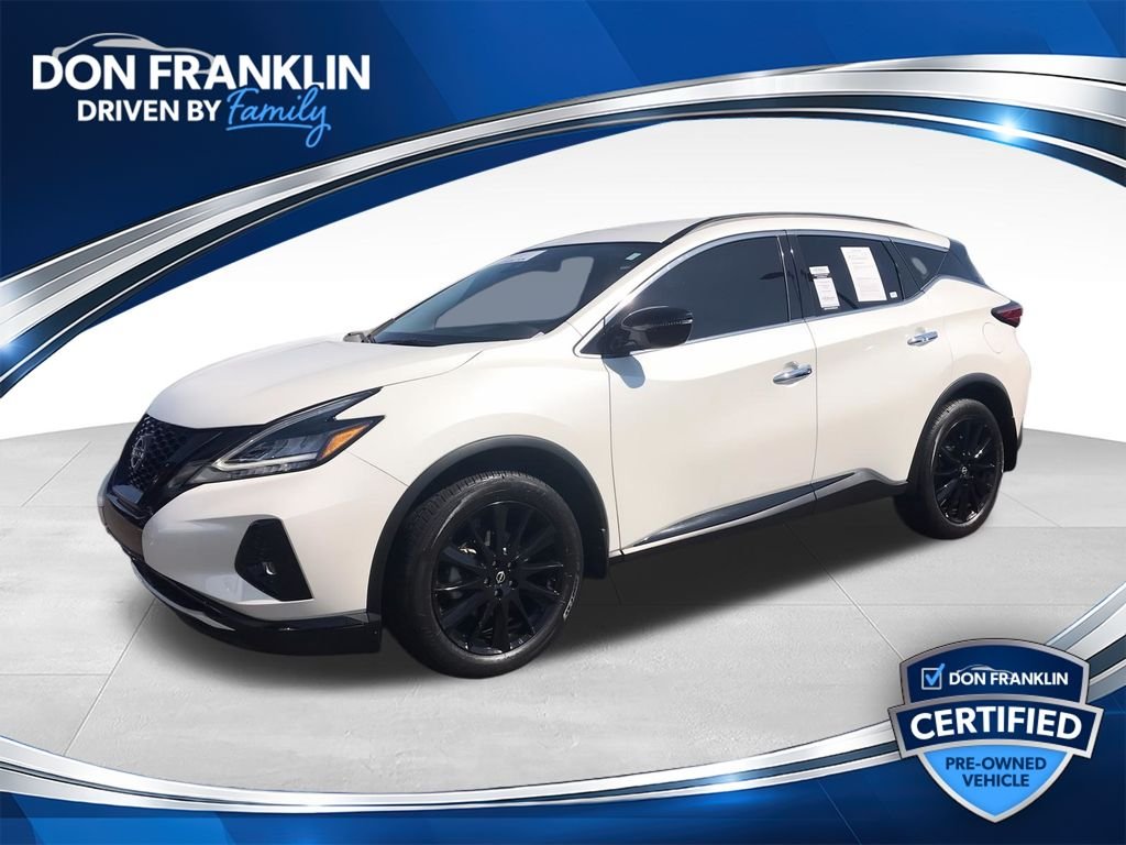 Certified Used 2023 White Nissan SV image 1