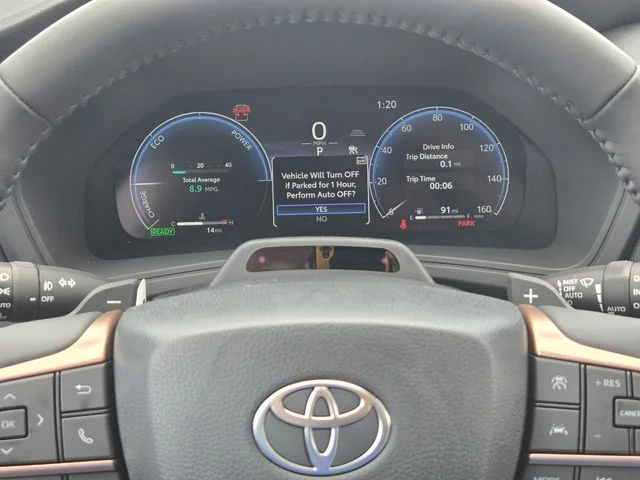 New 2026 Wind Chill Pearl Toyota Hybrid MAX Platinum image 13