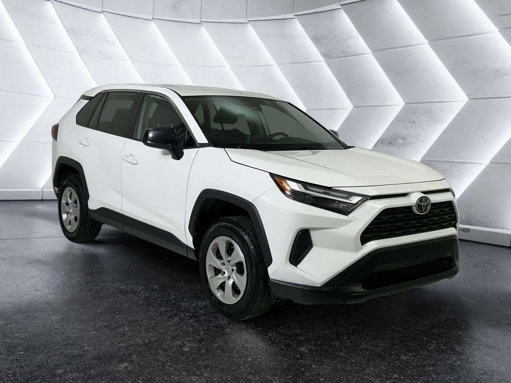 Used 2024 White Toyota LE image 1