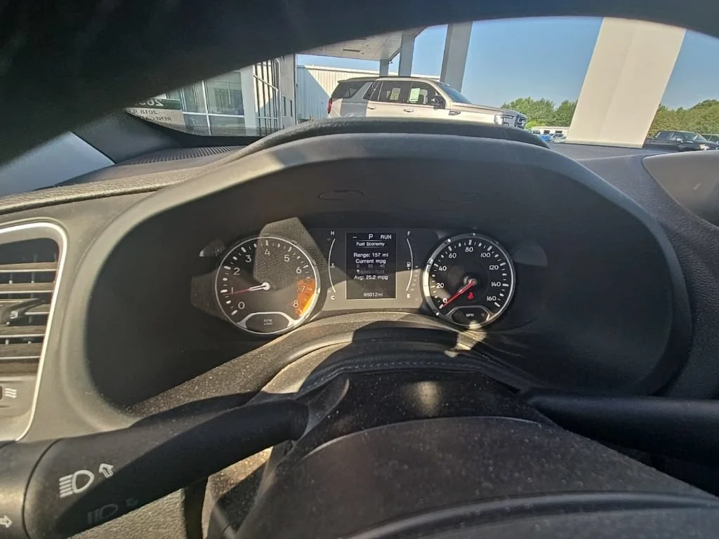 Used 2018 Jetset Blue Jeep Latitude image 16