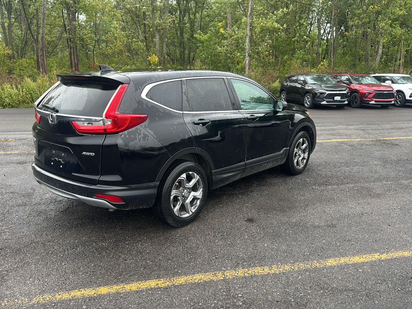 Used 2019 Crystal Black Pearl Honda EX image 7