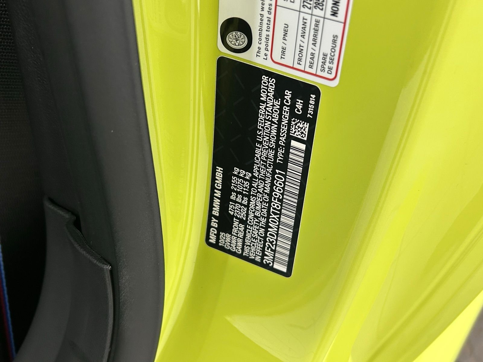 New 2026 Sao Paulo Yellow BMW Base image 32