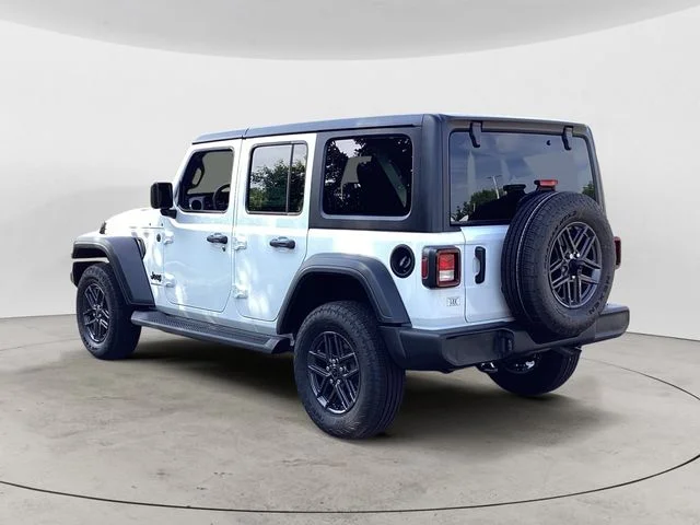 New 2026 Bright White Clearcoat Jeep 4-DOOR SPORT S image 3