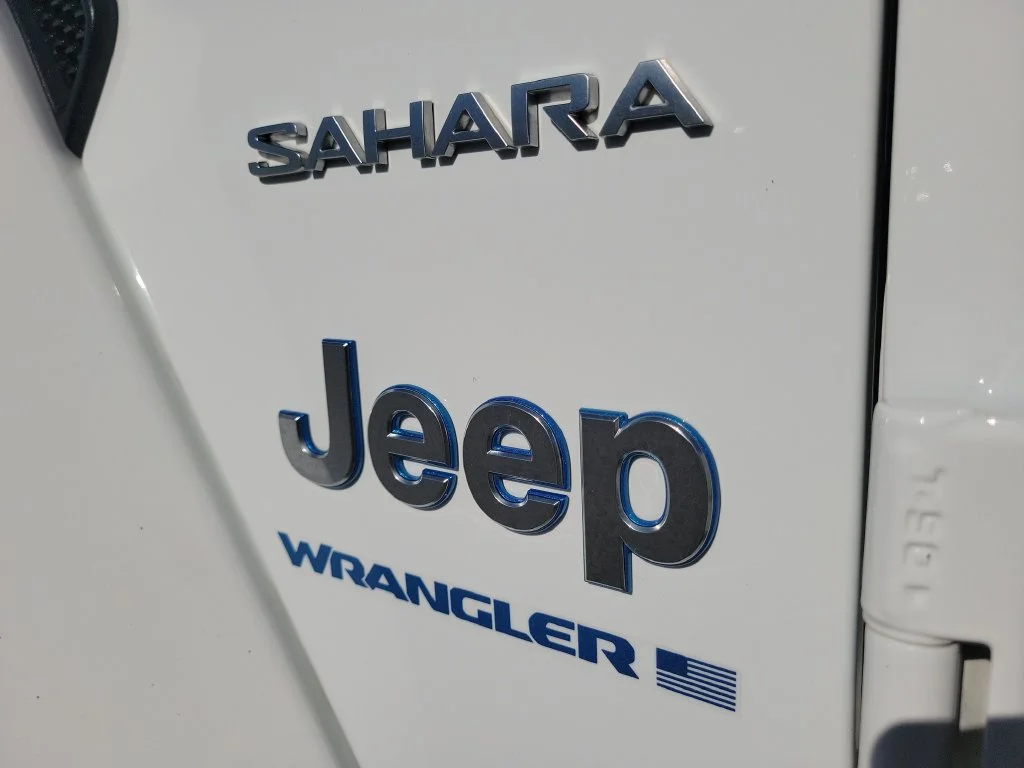 Certified Used 2024 White Jeep Sahara 4xe image 13