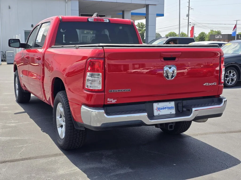 Used 2022 Flame Red Clearcoat Ram Big Horn image 5