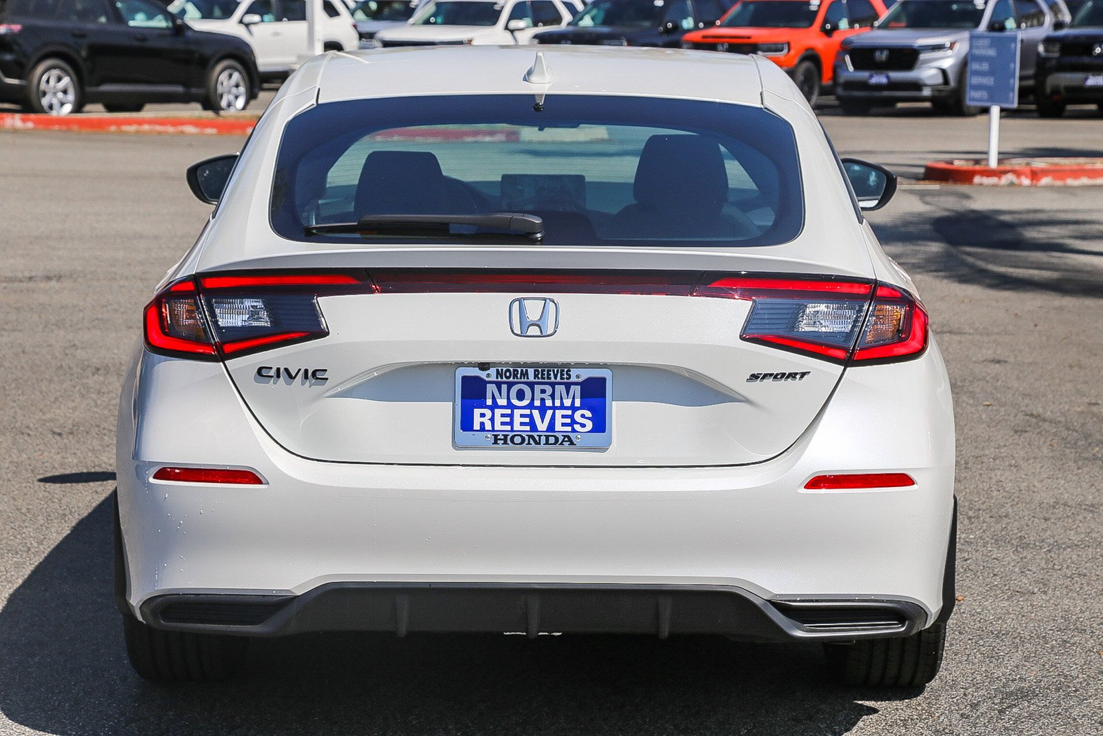 New 2026 Platinum White Pearl Honda Sport CVT image 7