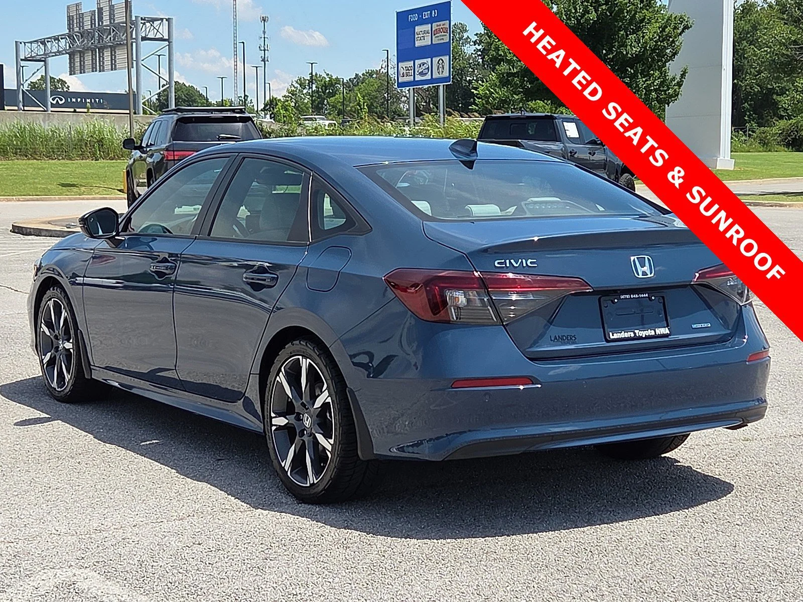 Used 2025 Blue Lagoon Pearl Honda Sport Touring image 4
