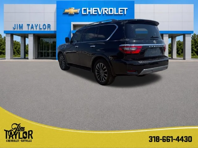 Used 2023 Black Nissan Platinum image 2
