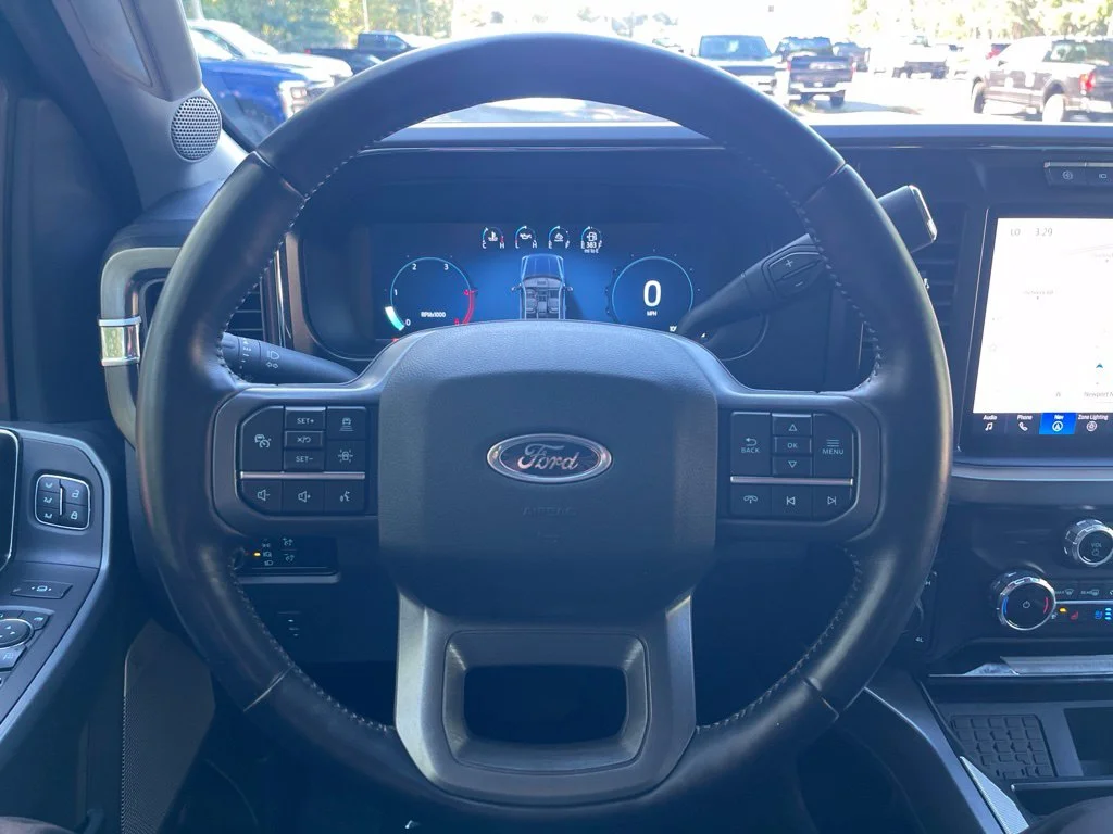 Used 2023 Agate Black Metallic Ford Lariat image 18